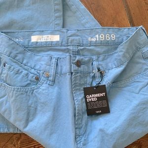 Gap Light Blue Slim Fit Pants